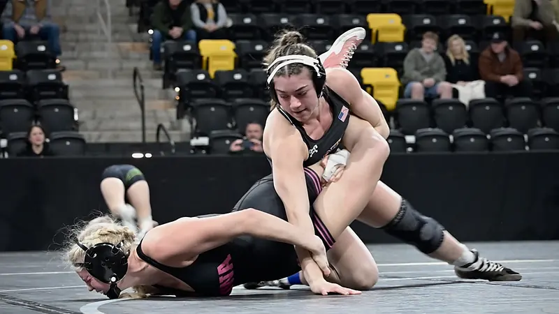 Wrestling in the field house