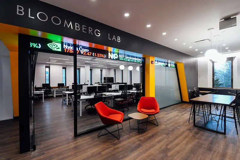 The Bloomberg Lab inside Myrin Library