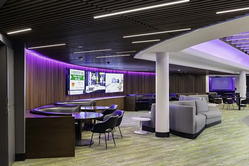 Lower Lounge at Ursinus College — frame 5 of 9